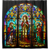 Rideaux De Douche Vitraux Religieux (Devant)