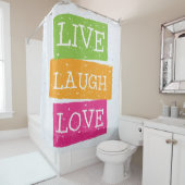 Rideaux De Douche Vivent l'amour 2 de rire (En situation)