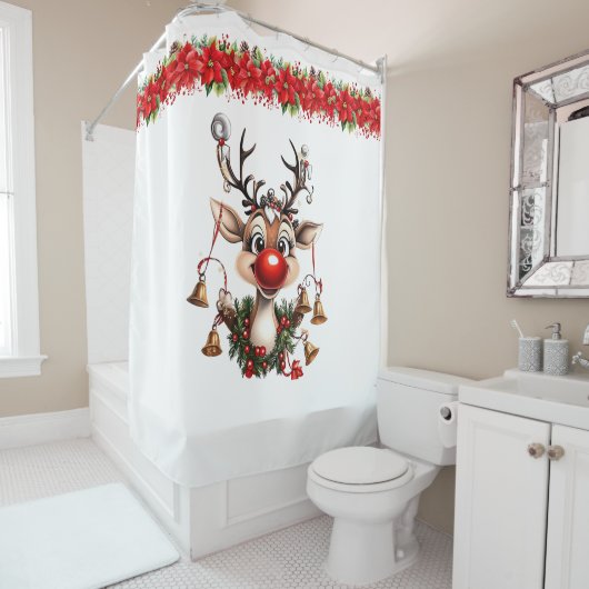Rideaux De Douche Voici Rudolf (En situation)
