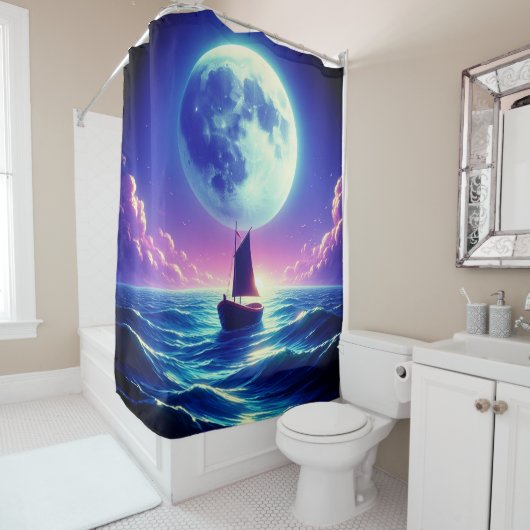 Rideaux De Douche Voile (En situation)