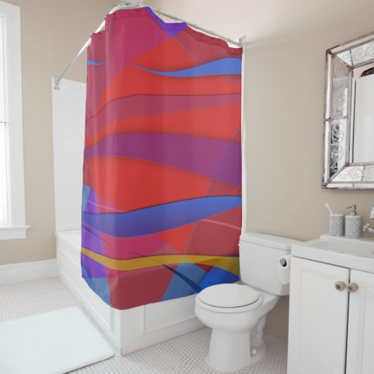 Rideaux De Douche Voile (En situation)