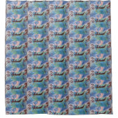 Rideaux De Douche Voile en clair de lune (Devant)