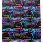 Rideaux De Douche Voile psychédélique.... (Devant)