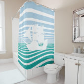 Rideaux De Douche Voilier (En situation)