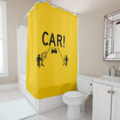 Rideaux De Douche Voiture de hockey de rue (En situation)