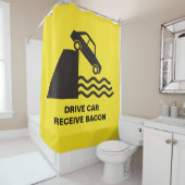 Rideaux De Douche Voiture de voiture - Bacon de réception (En situation)