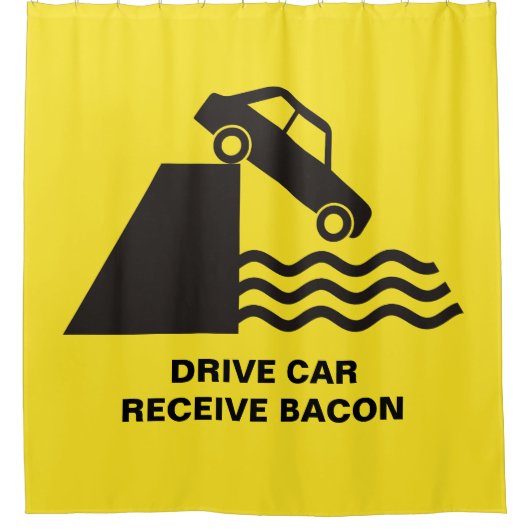Rideaux De Douche Voiture de voiture - Bacon de réception (Devant)