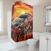 Rideaux De Douche Voiture soignée (En situation)