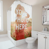 Rideaux De Douche Votre photo ici (En situation)