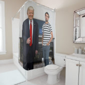 Rideaux De Douche Vous avez rencontré le président Donald Trump | Aj (En situation)