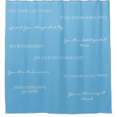 Rideaux De Douche Vous Complétez Douche Rideau-Bleu (Devant)