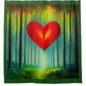 Rideaux De Douche Voyage inspiré (Devant)