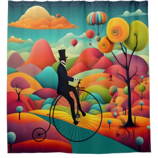 Rideaux De Douche Voyage magique (Devant)