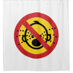 Rideaux De Douche VOYAGE NO Cry Baby ⚠ Aéroport thaïlandais ⚠