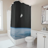 Rideaux De Douche Voyage spatial (En situation)