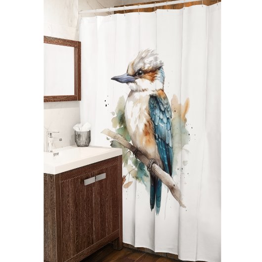 Rideaux De Douche Vrai bleu Kookaburra