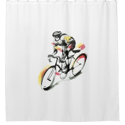 RIDEAUX DE DOUCHE VTT (Devant)