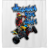 Rideaux De Douche VTT - On Va Circuler Ou Quoi ? (Devant)