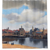 Rideaux De Douche Vue de Delft, Johannes Vermeer (Devant)