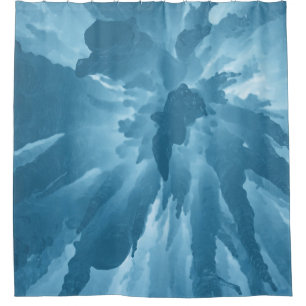 Rideaux De Douche Vue en angle faible des stalactites