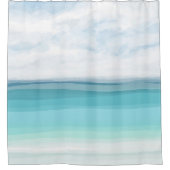 Rideaux De Douche Vue mer 282 Océan Turquoise (Devant)
