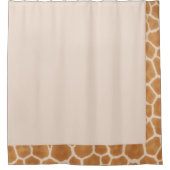 Rideaux De Douche Warm Savanna Giraffe (Devant)