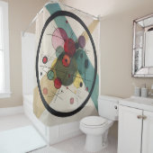 Rideaux De Douche Wassily Kandinsky Cercles Dans Un Cercle (En situation)