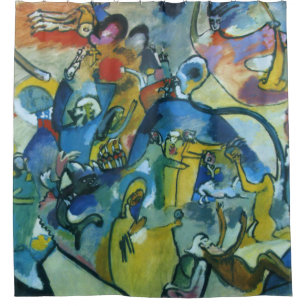 Rideaux De Douche Wassily Kandinsky - Toussaint Jour II