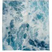 Rideaux De Douche Water bleu (Devant)