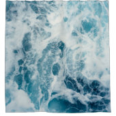 Rideaux De Douche Water bleu (Devant)