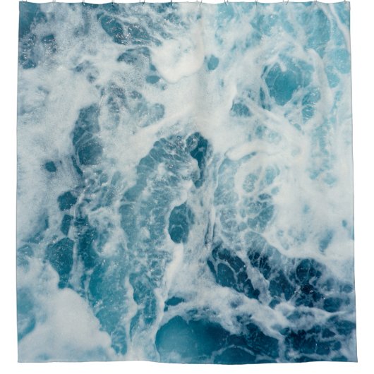 Rideaux De Douche Water bleu (Devant)