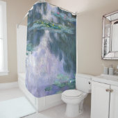 Rideaux De Douche Water Lilies Series 1907 Par Claude Monet (En situation)
