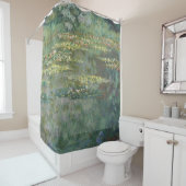 Rideaux De Douche Water Lily Pond Claude Monet (En situation)