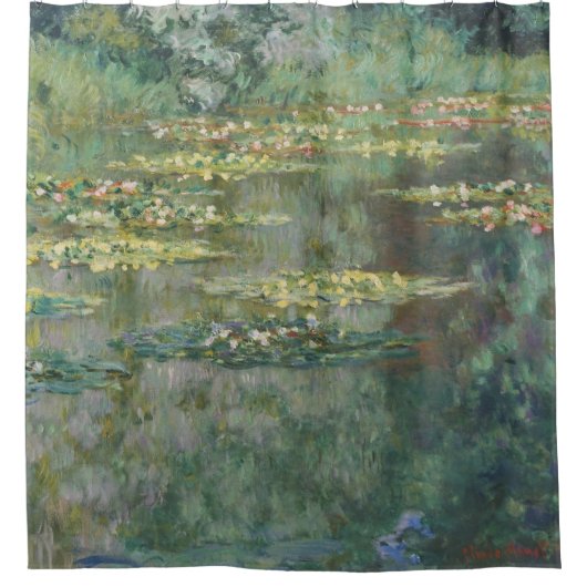 Rideaux De Douche Water Lily Pond Claude Monet (Devant)