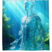 Rideaux De Douche Water Man (Devant)