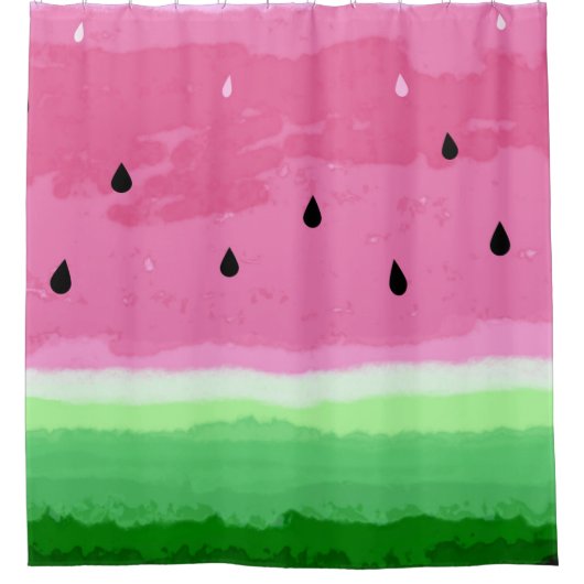 Rideaux De Douche watmelon design (Devant)