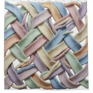 Rideaux De Douche Weave pattern Shower Curtain
