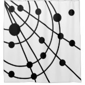 Rideaux De Douche Web noir (Devant)