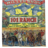 Rideaux De Douche Western 101 Ranch Wild West Show Rodeo (Devant)