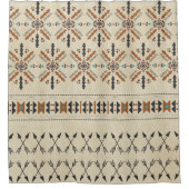 Rideaux De Douche Western Geo Tribal (Devant)