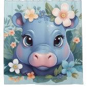 Rideaux De Douche Whimsical Funny Animal Douche Rideaux (Devant)