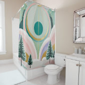Rideaux De Douche Whimsical Winter Dreamscape (En situation)