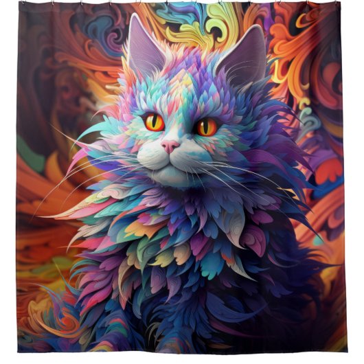 Rideaux De Douche Whisker Wonder (Devant)