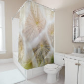 Rideaux De Douche White dandelion flowers (En situation)