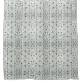 Rideaux de douche White Diamonds Mid Century Moder (Devant)