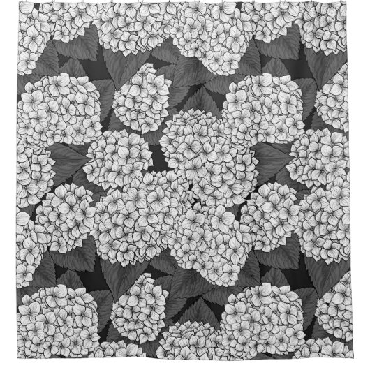 Rideaux De Douche White hydrangea (Devant)