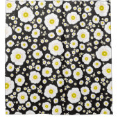 Rideaux De Douche White Poppies Shower Curtain (Devant)