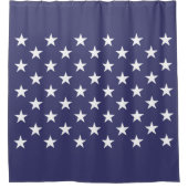 Rideaux De Douche White Stars (Devant)