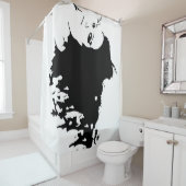 Rideaux De Douche Wicked Mane (En situation)