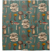 Rideaux De Douche Wild Mushrooms (Devant)